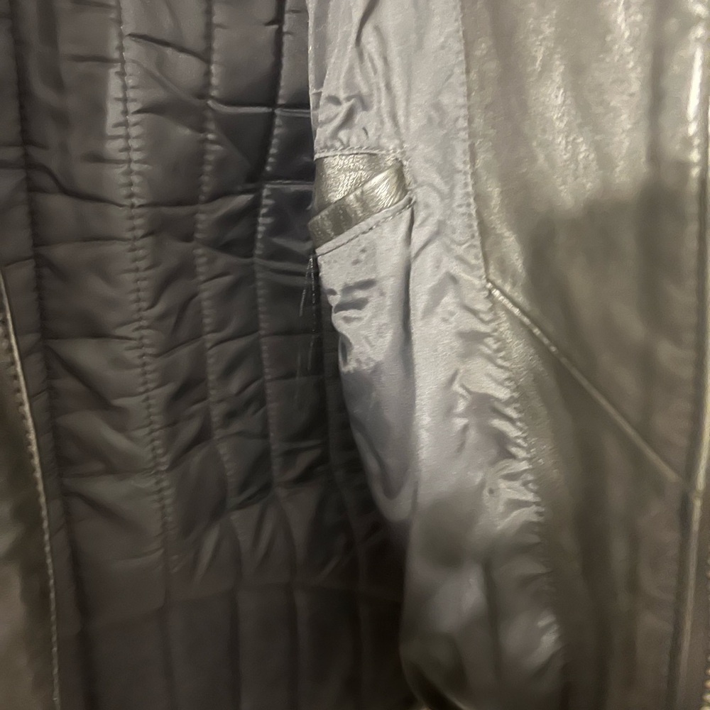 Black Bomber Jacket with Quilted Design

Biker Jacket - Picture 4 of 4